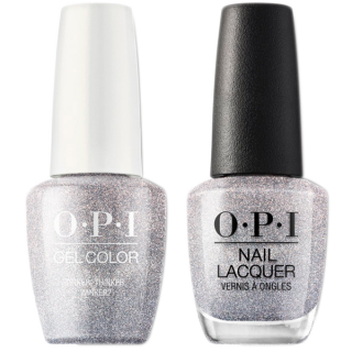 OPI GelColor And Nail Lacquer,0 Nutcracker Collection, K02, Tinker, Thinker, Winker 0.5oz 